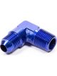 Fragola Fitting Adapter 90 Degree 8 AN Male to 1/2 in NPT Male Aluminu