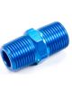 Fragola Fitting Adapter Straight 3/8 in NPT Male to 3/8 in NPT Male Al