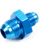 Fragola Fitting Adapter Straight 8 AN Male to 6 AN Male Aluminum Blue