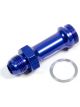 Fragola Carburetor Inlet Fitting Straight 8 AN Male to 7/8-20 in Male