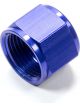 Fragola Fitting - Cap - 12 AN - Aluminum - Blue Anodize - Each