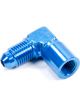 Fragola Fitting Adapter 90 Degree 4 AN Male to 1/8 in NPT Female Alumi