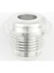Fragola Bung 12 AN Male Weld-On 1 in Step Aluminum Natural