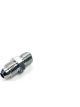 Fragola Fitting Adapter Straight 4 AN Male to 1/8 in NPT Male Steel Zi