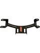 G Force Crossmembers Transmission Crossmember Bolt-On Steel Black Powde