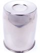 Gorilla Wheel Center Cap 5.100 in OD 6.25 in Tall Closed End Stainle