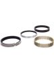 Hastings Piston Rings 4.370 in Bore 5/64 x 5/64 x 3/16 in Thick Stan