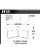 Hawk AP Racing Essex Brakeman CNC Coleman Outlaw Wilwood DTC-70 Rac