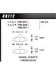 Hawk Brake Brake Pads Performance Ceramic Compound Rear GM F-Body