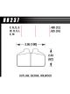 Hawk Brake Brake Pads DTC-05 Compound Low Torque Low-Mid Temperatu