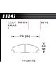 Hawk Brake Brake Pads HP Plus Compound Wide Temperature Range Fron