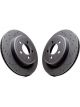 Hawk Brake Brake Rotor Talon Rear Drilled / Slotted 12.600 in OD 2.65