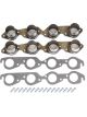Hedman Header Flange Hustler Race 3/8 in Thick 2-1/4 in Round Port Stee