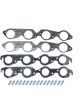 Hedman Header Flange Hustler Race 3/8 in Thick 2-3/8 in Round Port Stee