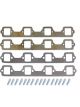 Hedman Header Flange Hustler Race 3/8 in Thick 1-3/4 in Square Port Ste