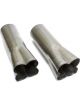 Hedman Collector Hustler Weld-On 4 x 2-1/4 in Primary Tubes 4 in Outlet
