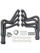 Hedman Headers Street 1-3/4 in Primary 3 in Collector Steel Black Paint