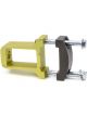 Howe Sway Bar Bracket Frame Mount Clamp-On Aluminum Gold Anodize