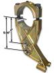Howe Trailing Arm Bracket Adjustable Clamp-On 3 in OD Axle Tubes Cast S