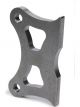 Howe Brake Caliper Bracket Front Weld-On Steel Natural Superlite 3.5 in
