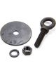 Impact Racing Harness Hardware Eye Bolt Steel Black Paint
