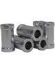 Krc Power Steering PS Pump Spacer Kit Aluminum Natural KRC Power