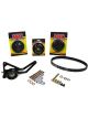 Krc Power Steering Pulley Kit Pro Series 6 Rib Serpentine 1 to 1