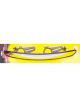 Longacre Mirror Rear View Wide Angle 17 in Wide x 3 in Tall Clamp-On