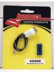 Longacre Warning Light 12V 1/2 in Diameter Red Longacre Gauge / Swit
