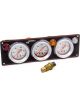 Longacre Gauge Panel Assembly AccuTech Sportsman Analog Fuel Pressur