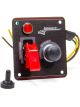 Longacre Switch Panel Dash Mount 3-3/8 x 3-5/8 in 1 Safety Cover Tog