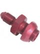 Longacre Fitting Bulkhead Straight 3/8-24 in Inverted Flare Male to