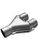 Magnaflow Perf Exhaust Exhaust Y-Pipe 3 in Inlets 3 in Outlet Stainless