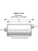 Magnaflow Perf Exhaust Muffler 2-1/4 in Offset Inlet 2-1/4 in Center Ou