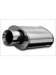 Magnaflow Perf Exhaust Muffler Street Series 2-1/4 in Center Inlet 4 in