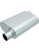 Magnaflow Perf Exhaust Muffler Rumble 2-1/4 in Offset Inlet 2-1/4 in O