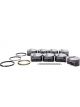 Mahle Pistons Piston and Ring PowerPak Forged 4.075 in Bore 1.0 x 1 (930223075)