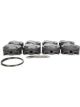 Mahle Pistons Piston Elite Sportsman Forged 4.610 in Bore 0.043 x 0 (930239010)
