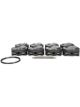 Mahle Pistons Piston Elite Sportsman Forged 4.610 in Bore 0.043 x 0 (930239110)