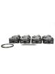 Mahle Pistons Piston Elite Sportsman Forged 4.610 in Bore 0.043 x 0 (930239410)