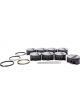 Mahle Pistons Piston and Ring PowerPak Forged 4.125 in Bore 1.0 x 1 (930244425)