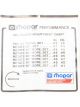 Mopar Performance Information Sticker Valve Lash Adjustment Chart Mo