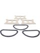 Mopar Performance Carburetor Base Plate Gasket 2-Barrels 2 Hole Ai