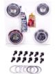 Motive Gear Differential Installation Kit Master Bearings / Crush S