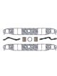 Mr Gasket Intake Manifold Gasket Performance 0.125 in Thick Composite 1.2