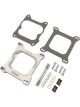 Mr Gasket Carburetor Adapter 3/4 in Thick Open Square Bore to Spread Bor