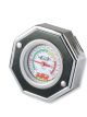 Mr Gasket Radiator Cap Thermocap 16 lb Hexagon Gauge Aluminum Black An