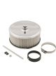 Mr Gasket Air Cleaner Assembly Deep Dish 6-1/2 in Round 3-1/2 in Tall