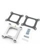 Mr Gasket Carburetor Spacer 1 in Thick Open Square Bore PCV Port Hardwar