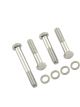Mr Gasket Water Pump Bolt Kit Hex Head Steel Chrome Short Water Pump Sma